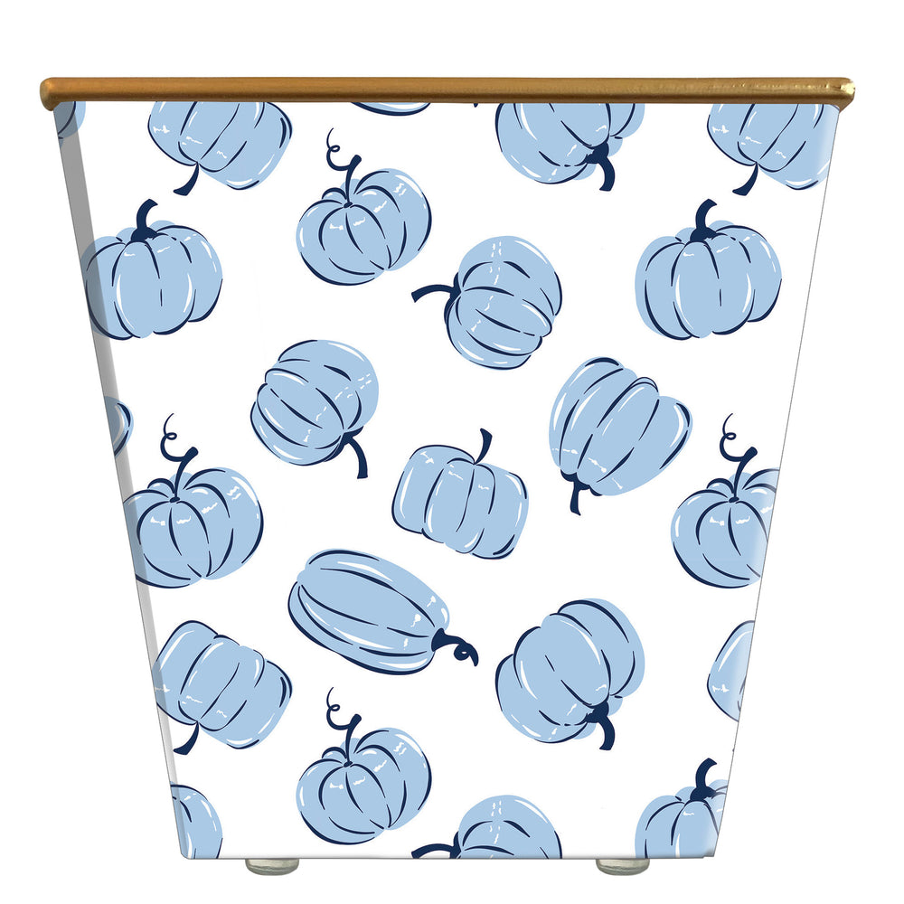 
            
                Load image into Gallery viewer, WHH Blue Pumpkins Cachepot Candle
            
        