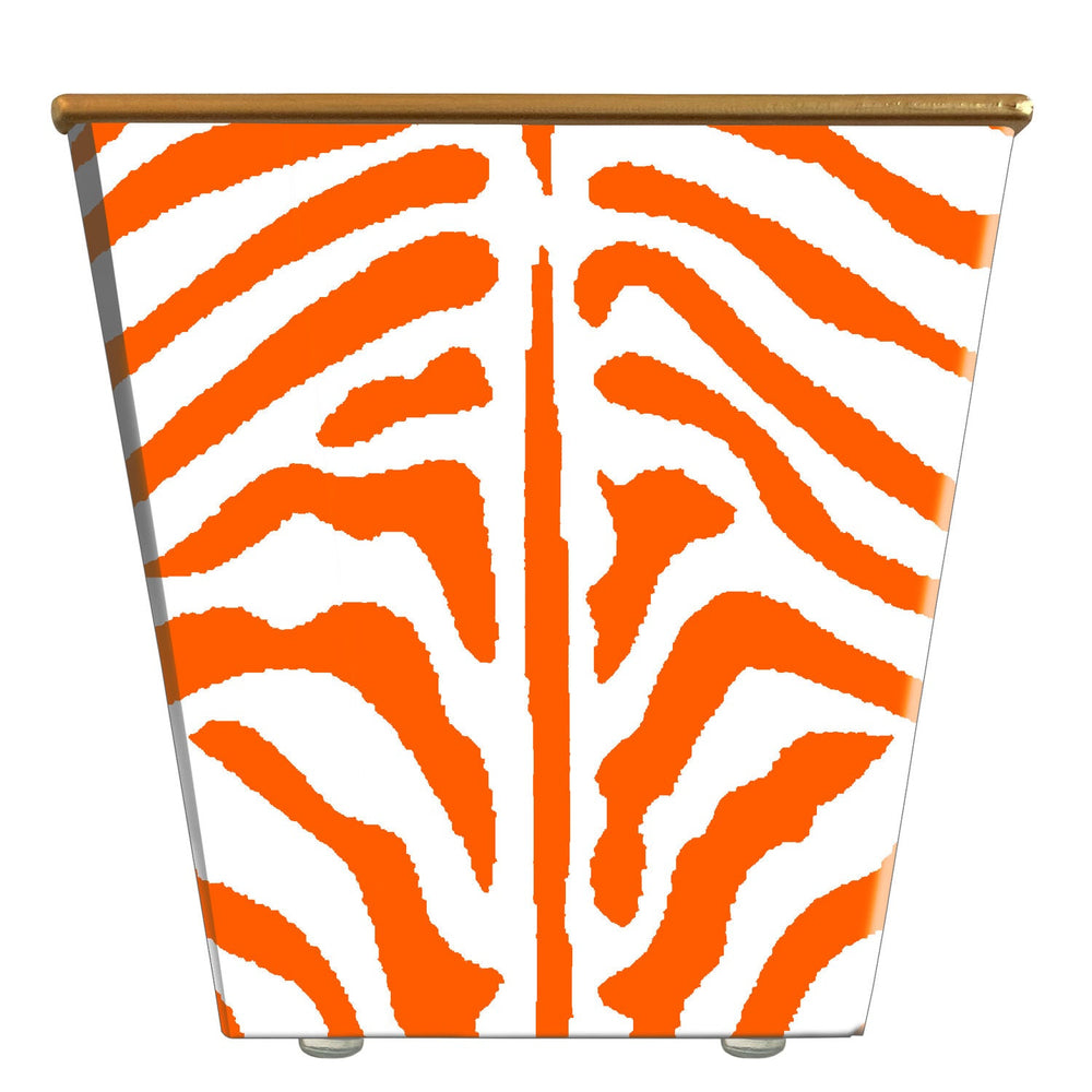 Zebra Skin: Cachepot Container Only