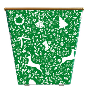 
            
                Load image into Gallery viewer, WHH Christmas Toile: Cachepot Container Only
            
        