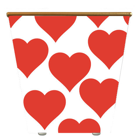 WHH Hearts:  Cachepot Container Only