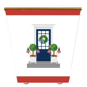 WHH Patriotic Front Door:  Cachepot Container Only