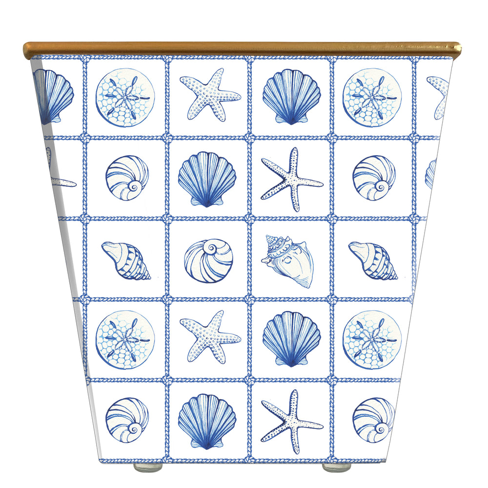 WHH Sea Shell Grid Cachepot Candle