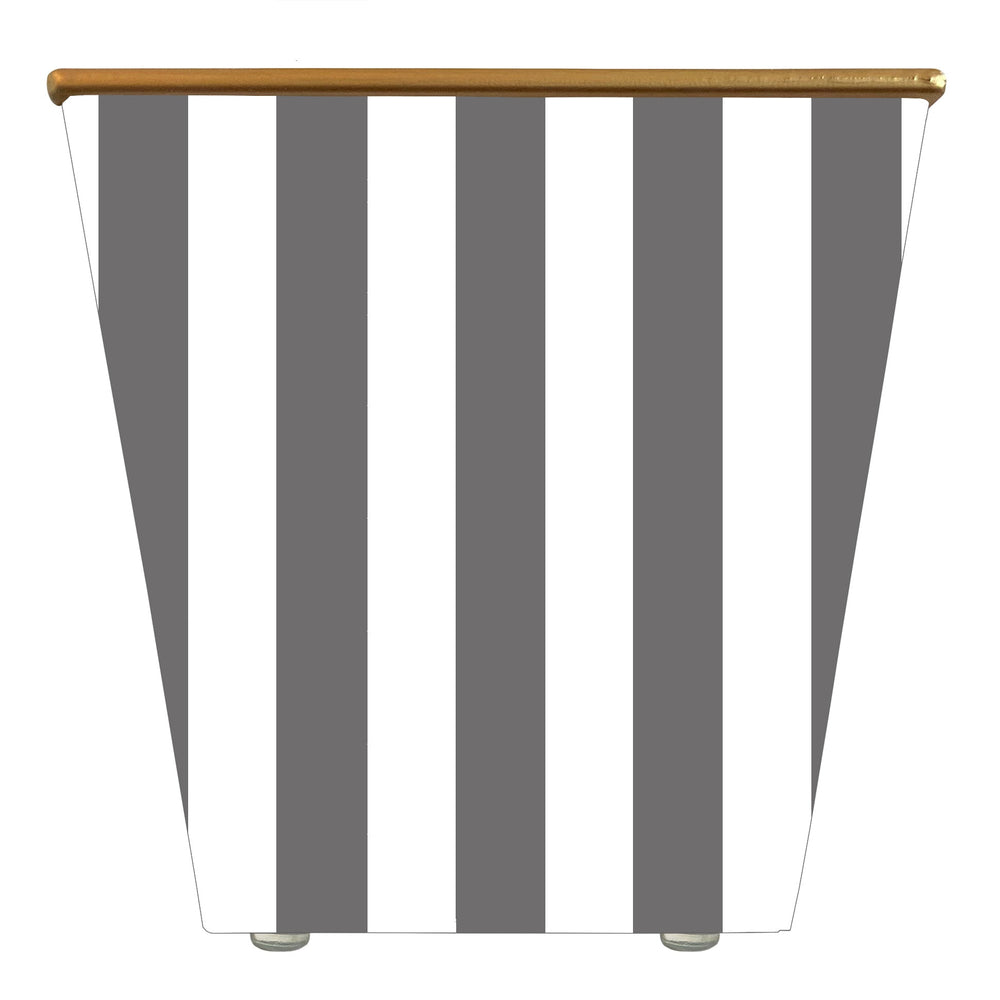 Bold Stripes Cachepot Candle