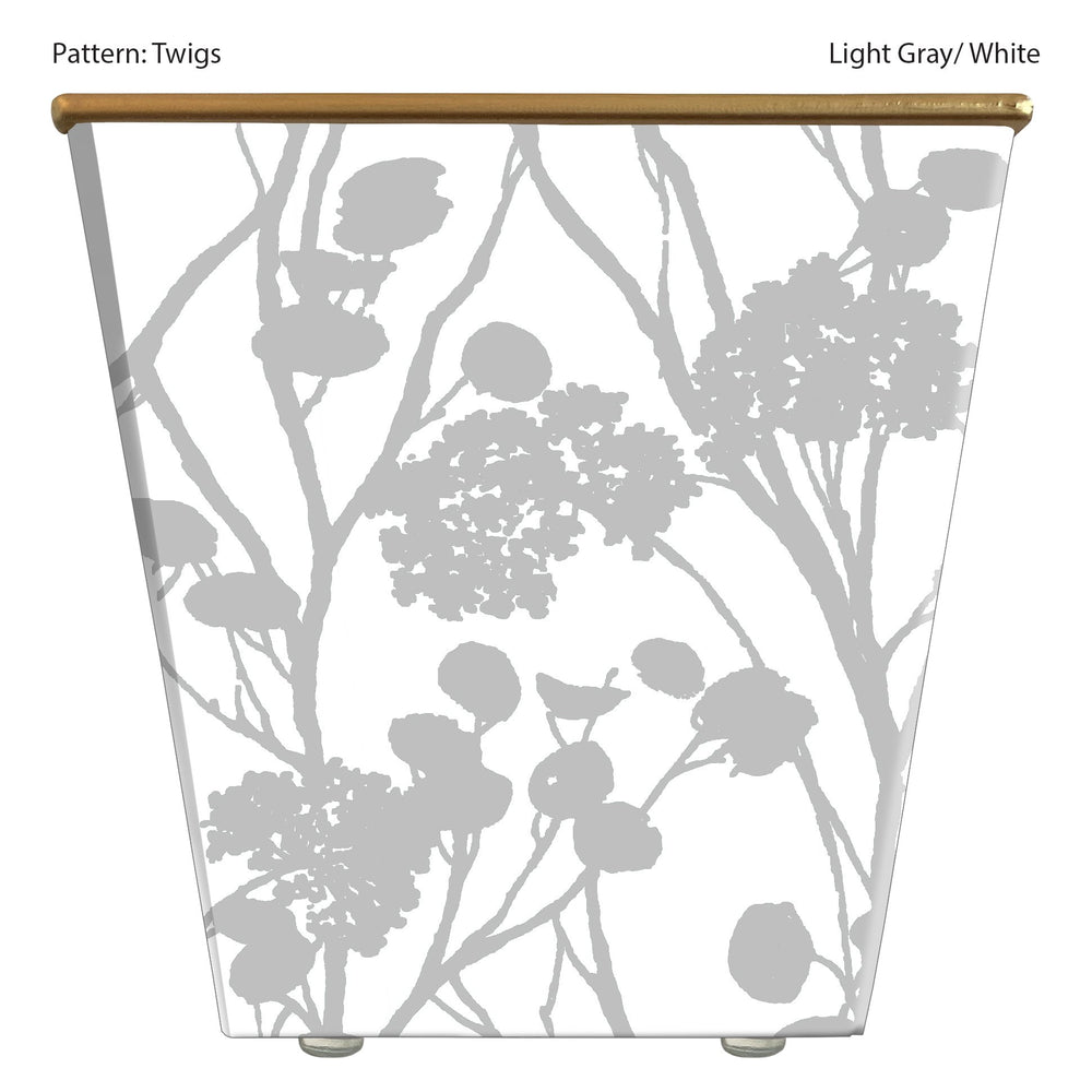 Extra Large Cachepot Container: Twigs