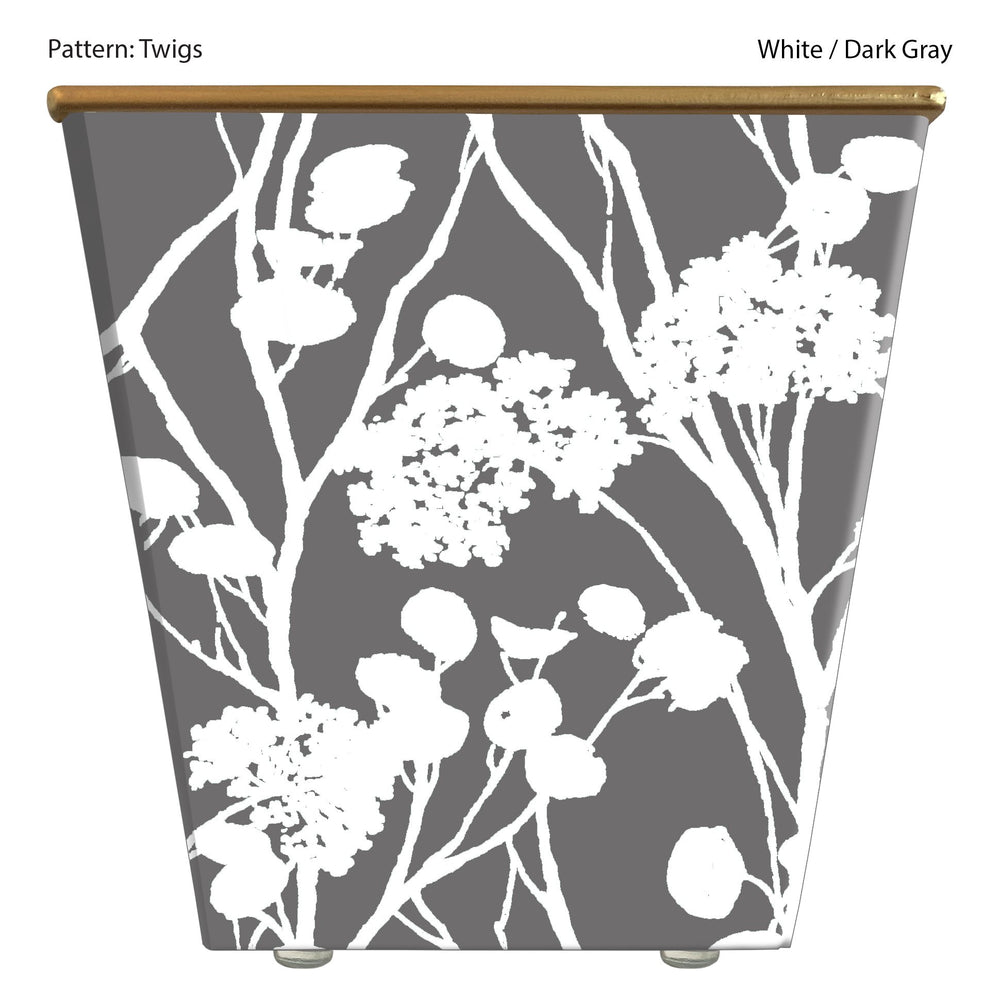 Extra Large Cachepot Container: Twigs