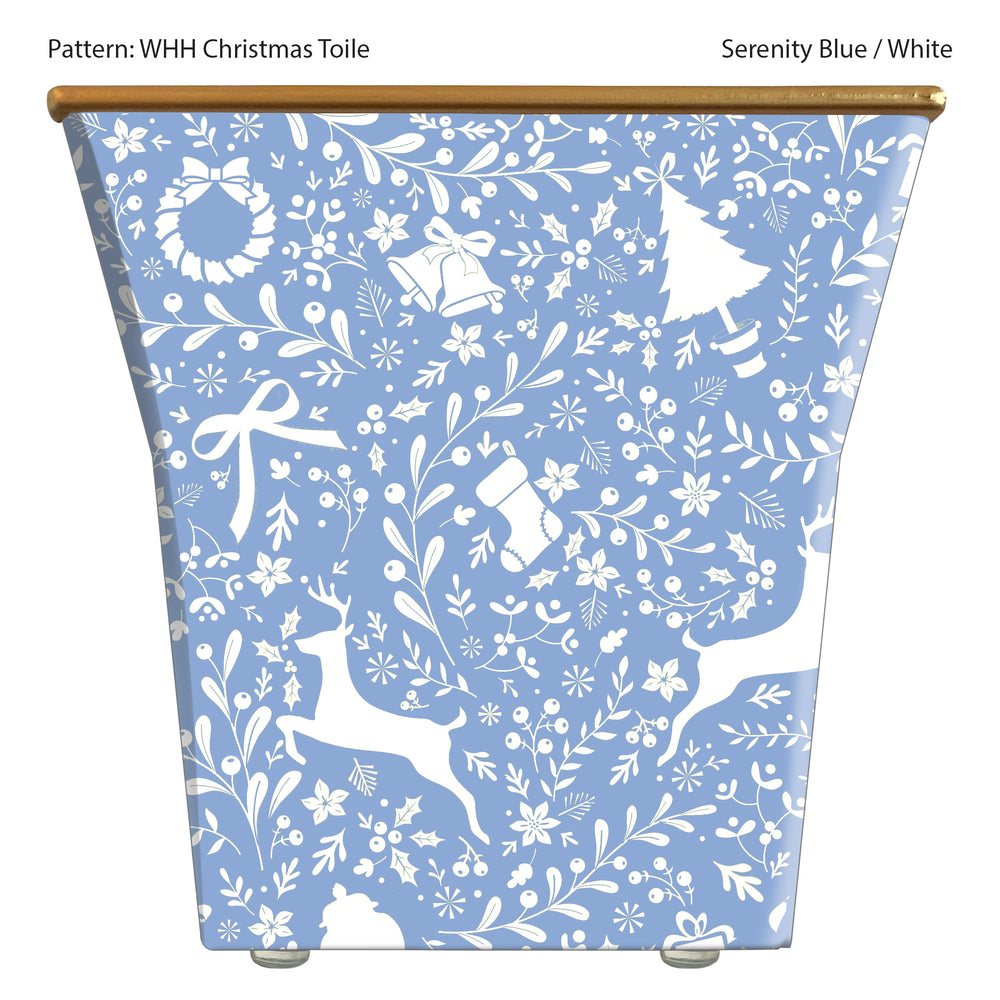 
            
                Load image into Gallery viewer, WHH Christmas Toile Cachepot Candle
            
        