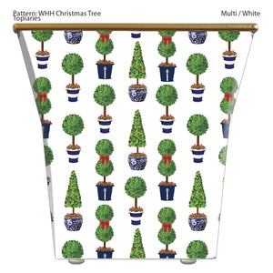 
            
                Load image into Gallery viewer, Large Cachepot Container: WHH Christmas Tree Topiaries
            
        