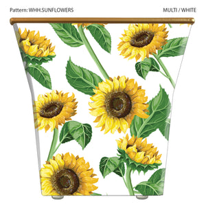 
            
                Load image into Gallery viewer, Standard Cachepot Container: WHH Sunflowers
            
        