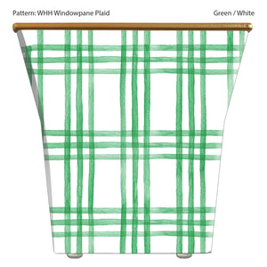 
            
                Load image into Gallery viewer, Standard Cachepot Container: WHH Windowpane Plaid
            
        