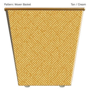 Woven Basket Cachepot Candle
