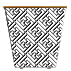 
            
                Load image into Gallery viewer, Standard Cachepot Container: WHH Chinese Trellis
            
        