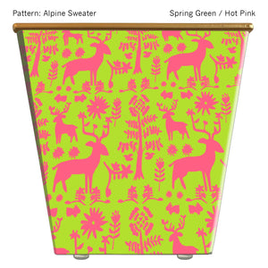 Large Cachepot Container: Alpine Sweater