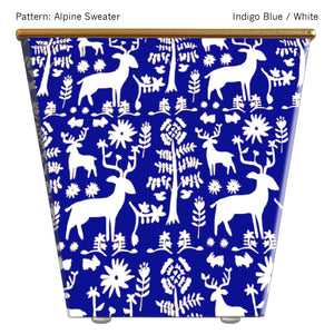 
            
                Load image into Gallery viewer, Large Cachepot Container: Alpine Sweater
            
        