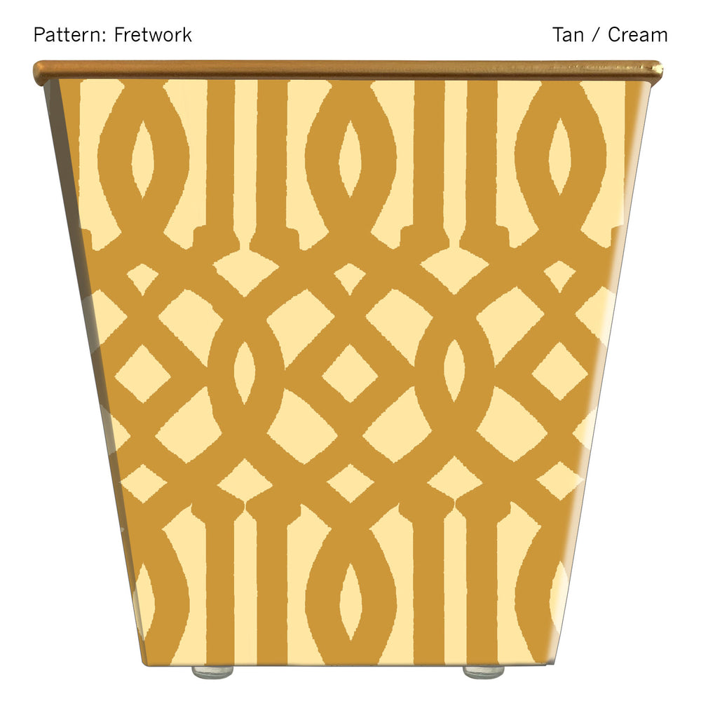 Fretwork Cachepot Candle