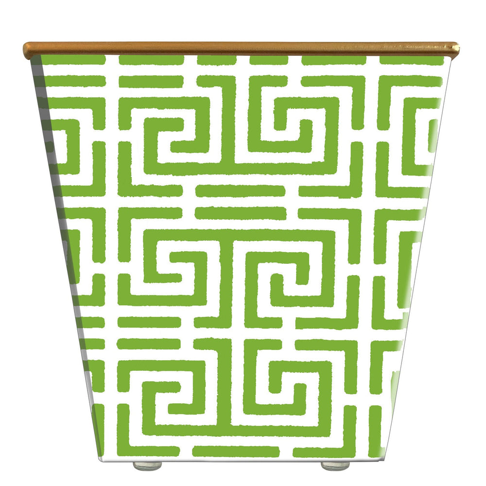 Greek Key Cachepot Candle