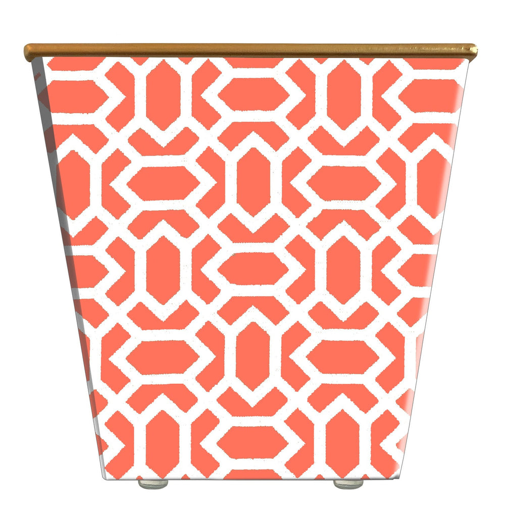 Standard Cachepot Container: Hexagonal Grill
