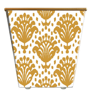 
            
                Load image into Gallery viewer, Ikat Fan Cachepot Candle
            
        