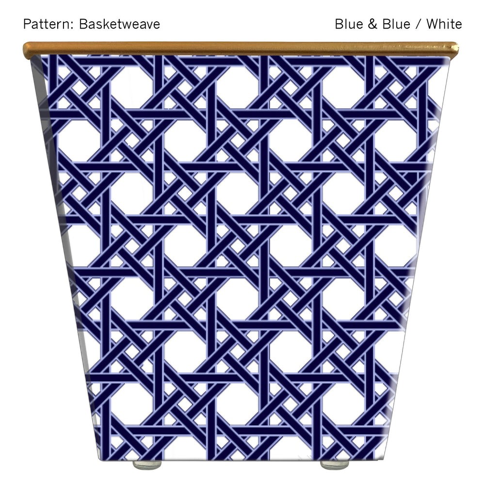 
            
                Load image into Gallery viewer, WHH Basketweave:  Cachepot Container Only
            
        