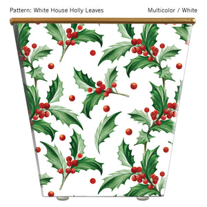 
            
                Load image into Gallery viewer, Extra Large Cachepot Container: WHH Holly Leaves
            
        