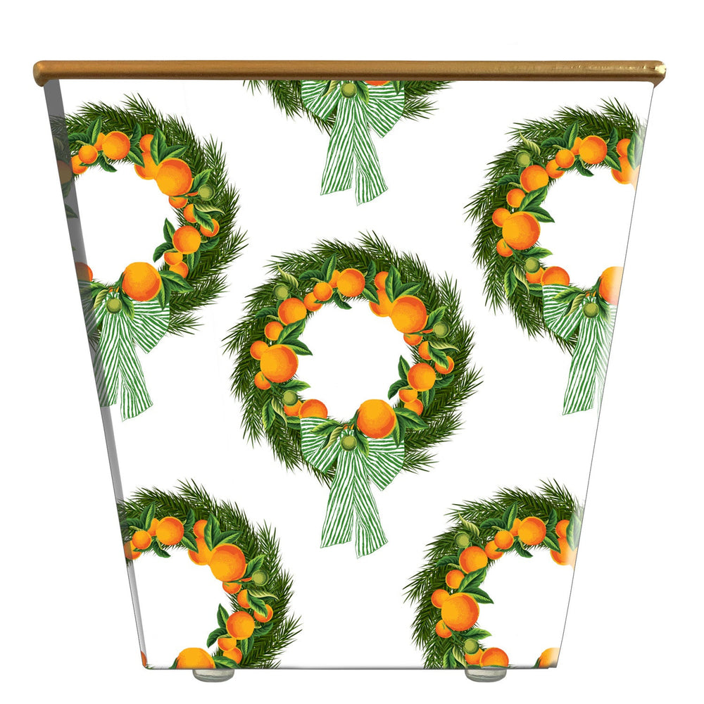 
            
                Load image into Gallery viewer, WHH Citrus Wreath Cachepot Candle
            
        